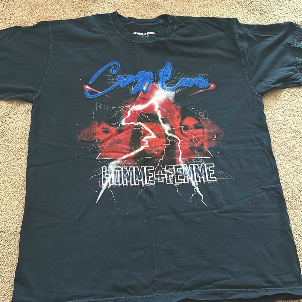 Homme Femme “Crazy Love World Tour” tee. Never worn